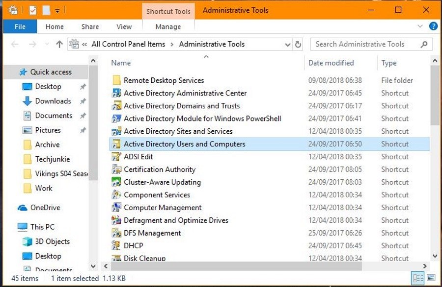 Remote server administration tools for windows 10